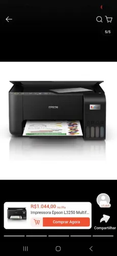 IMPRESSORA EPSON ECOTANK L3250