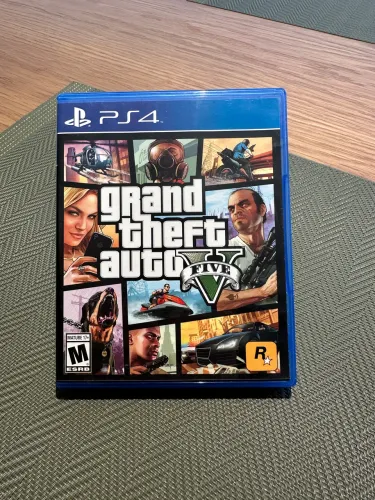 GTA V PS4 Original Mídia Física Completo com Mapa | Excelente Estado