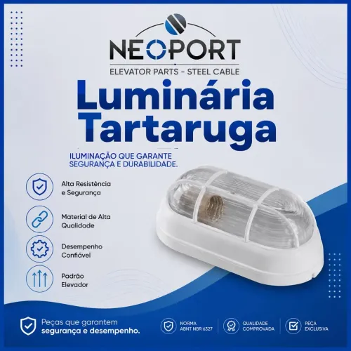 Luminária tartaruga Luz Lâmpada abajur