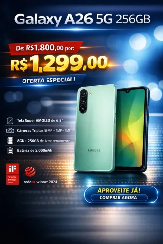 Samsung A26 5G 256GB Verde