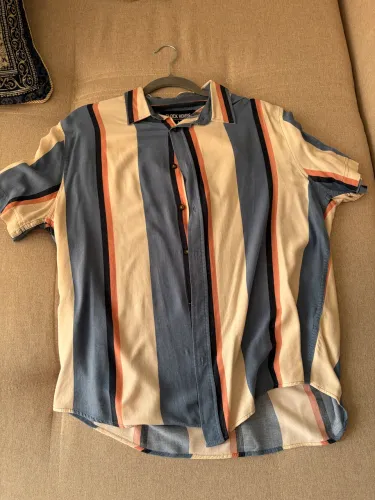 Camisa listrada unissex