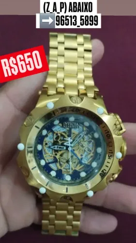 Relógio INVICTA Venom Hibrid Multifuncional Skeleto