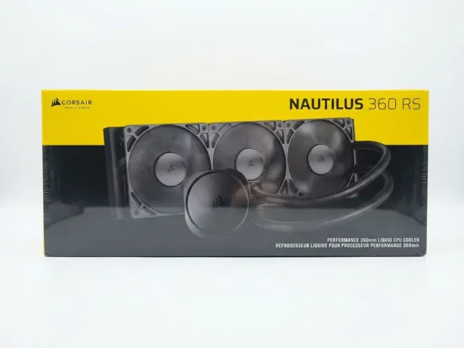 Water Cooler Corsair NAUTILUS 360, 360mm, AMD e Intel, Preto