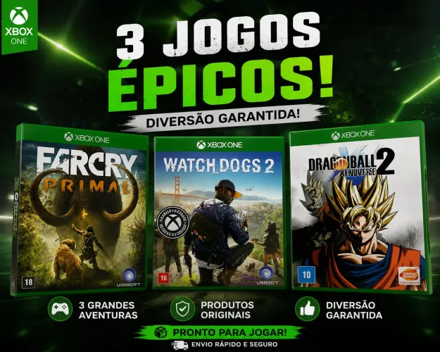 JOGOS DE XBOX ONE ORIGINAL!