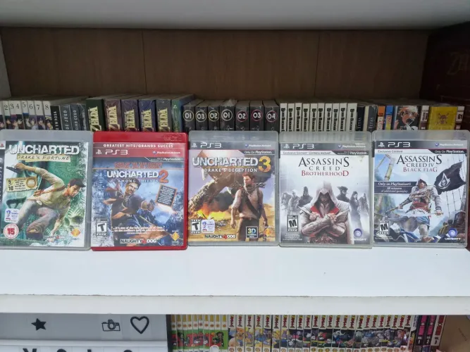 05 Jogos de PS3 (Combo)