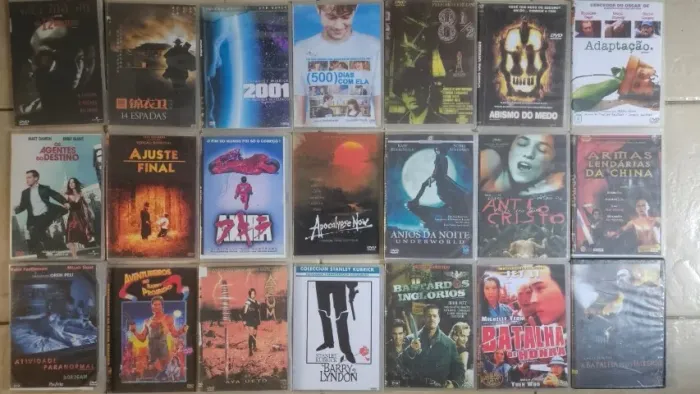 157 Dvds - 249 reais - ou compre alguns por 2 reais cada