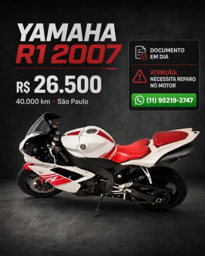 Yamaha R1 1000cc Exclusiva