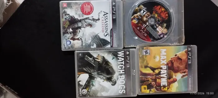 Lote jogos originais ps3