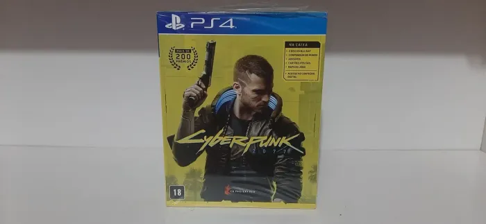 Cyberpunk 2077 - Edição de Colecionador - Steelbook - Playstation 4