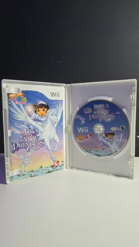 Dora Save the Snow Princess Wii original - completo com manual - excelente estado