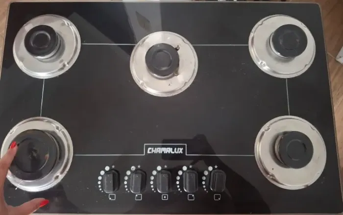 Fogão cooktop 5 bocas