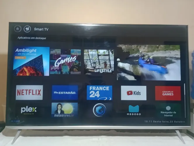Tv Philips smart 55 led 4k UHD