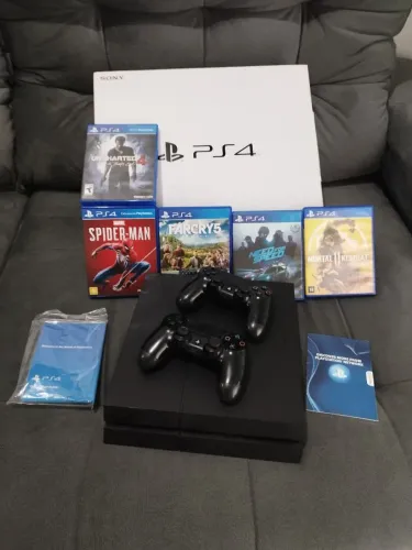 Ps4 500 gb novo