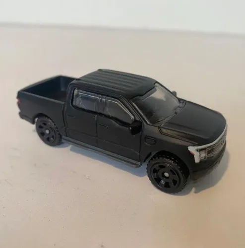 Miniatura Matchbox 2022 Ford F-150 Lightning Preto Loose Novo Picape