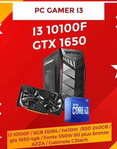 Pc gamer - i3 10a geração