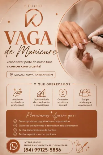 Vaga de Manicure