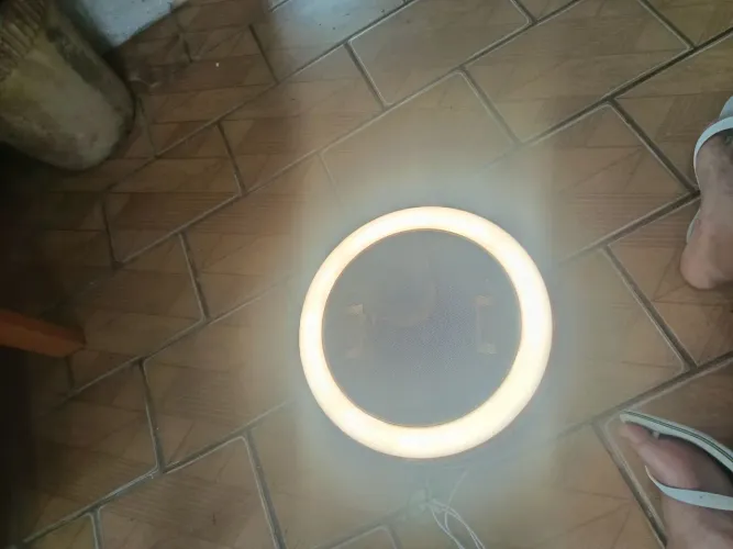 Exaustor de banheiro com iluminação 