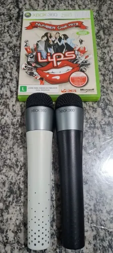 Microfone Xbox 360 Original + Jogo !!! Item super difícil de encontrar!!!