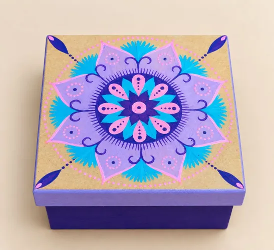 Caixa porta jóias de Mandala