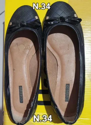 Vendo sapato N.34 usado uma vez 