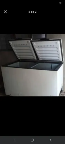 Frizer 2 portas precisa de manutenção motor parou