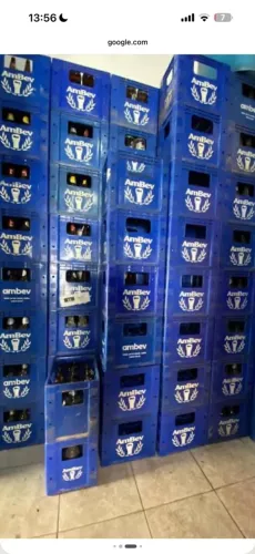 Caixa de litrão Ambev