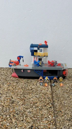 Brinquedo Navio Porta Aviões Imaginext 