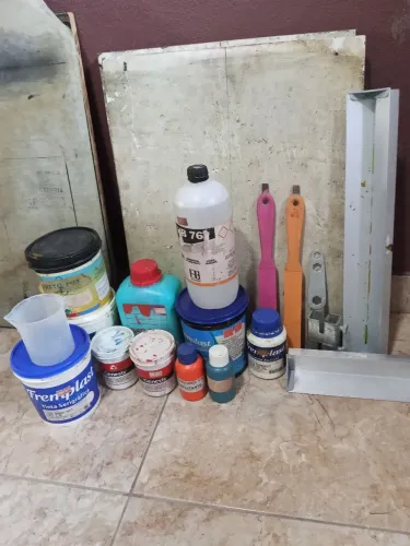 Materiais para serigrafia