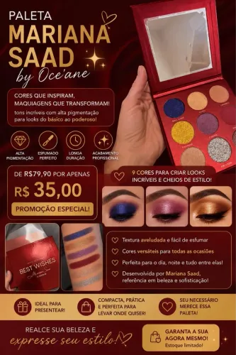 Paleta de Sombra - Mari Saad
