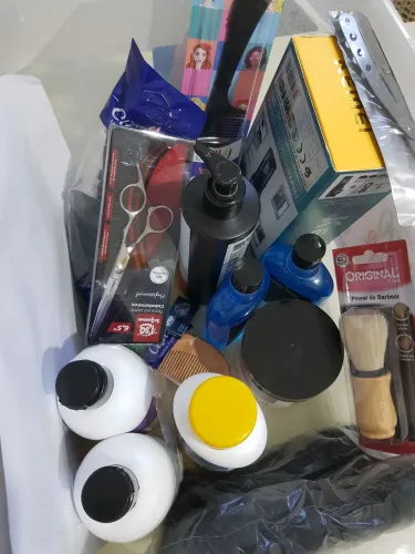 Kit Completo de Barbeiro Profissional - Novo e Lacrado