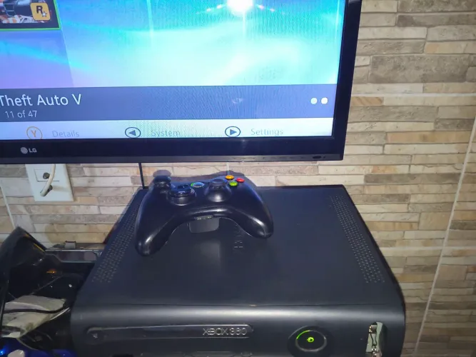 Xbox 360 top recheado de jogos