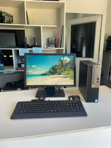 computador dell optiplex 3050 core i5 7ªger/16gb mem /ssd 240gb /tela 19 pol gara