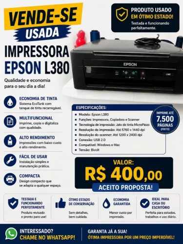 Impressora Epson L380