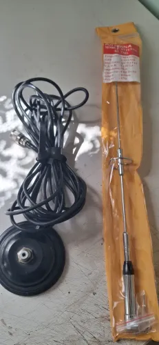 Antena movel radio vhf e uhf