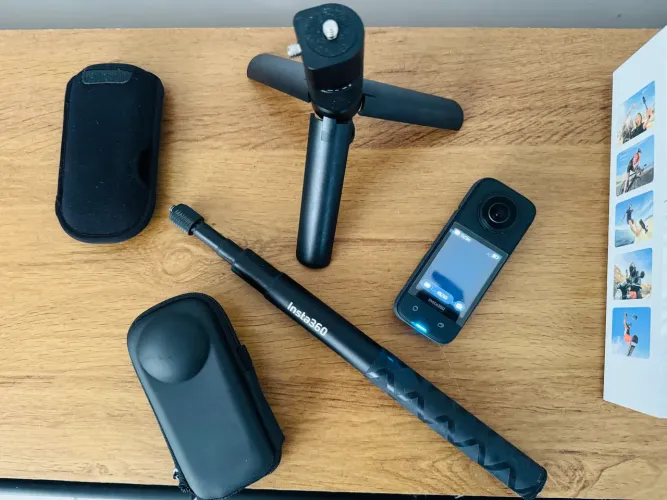 Insta360 X3 + Kit Completo de Acessórios | Excelente Estado