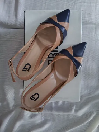 SAPATO FEMININO TIPO SCARPIN (salto baixo confortável)