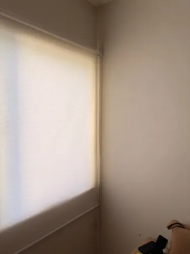 Persiana Rolo Tela Solar Texturizada Branca 2,00x1,50m - Vogaflex - Usada