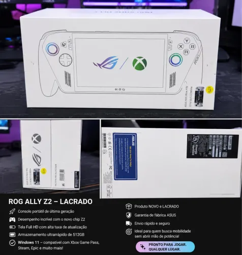Rog ally z2 lacrado