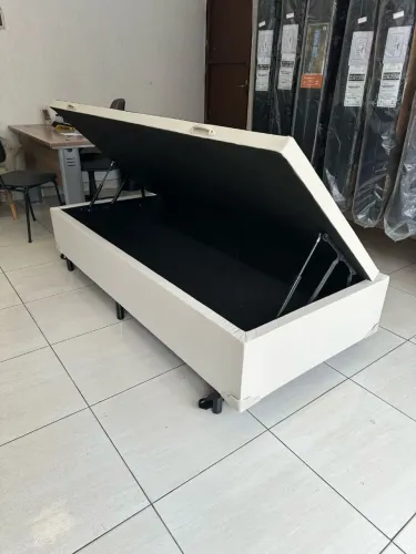 Top essa Base baú solteiro apenas R$ 699 e vc só paga na entrega após receber sua cama.