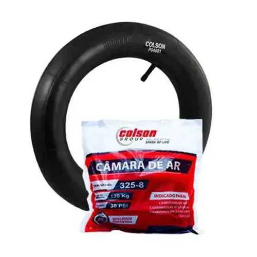 Câmara de Ar para Carrinho De Mão 3,25 X 8 Colson - Nova a pronta entrega