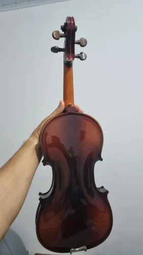 Violino 4/4 Nhureson (Luthier Luiz Sebastião Rodrigues) - Ano 2010 - Estado de Novo