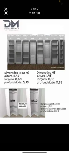 Módulos de closet