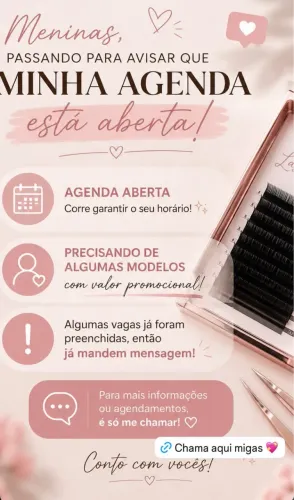 Selecionando algumas modelos.
