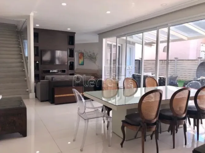 Sobrado para alugar em Campinas, Loteamento Alphaville Campinas, com 4 suítes, com 435 m²
