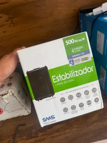 ? Estabilizador SMS 500VA - R$ 130,00
