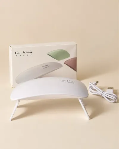 Mini Cabine Forno Secador Esmalte LED/UV Branco