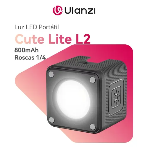 Ulanzi L2 Bicolor Mini Cob Branco-quente