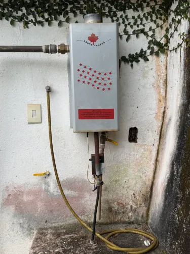 Sauna a gás semi nova
