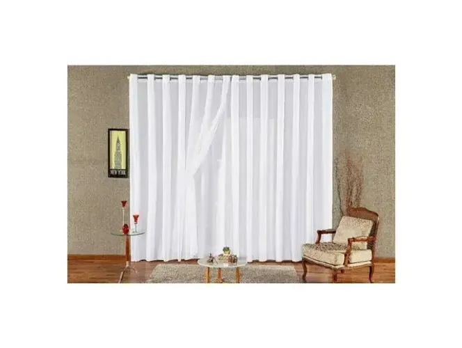Cortina Corta Luz no Branca 4,00x2,50 - Blackout