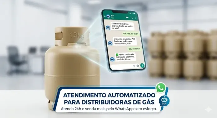 Automatize seu Disk-Gás: Atenda 10 Clientes no WhatsApp ao mesmo tempo!